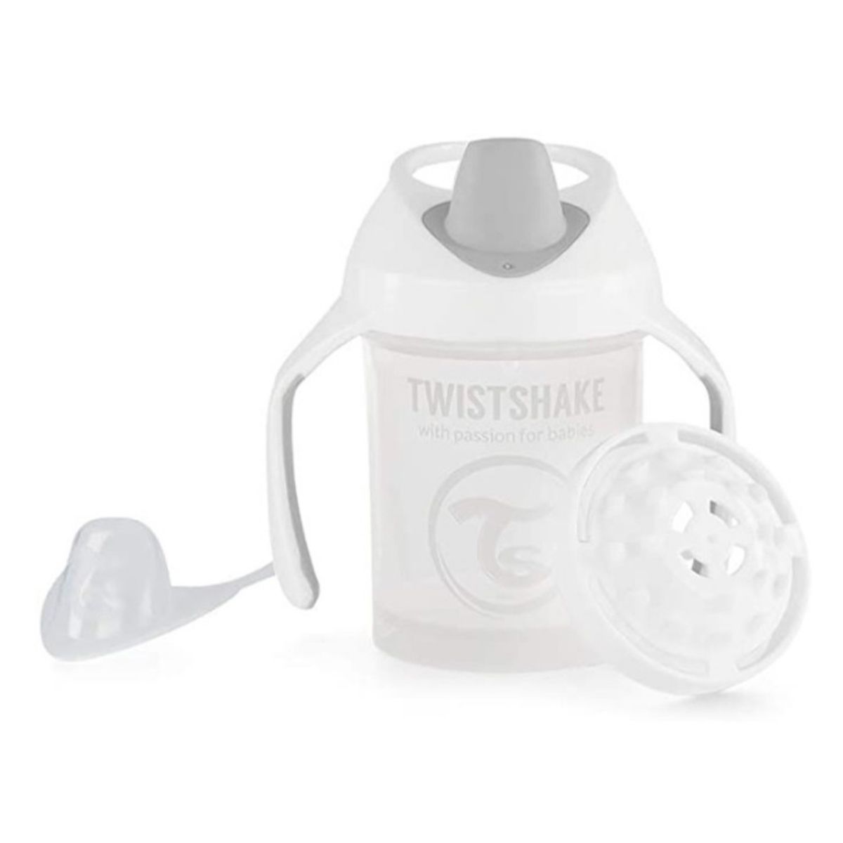 Foto 2 pulgar | Vaso Mini Cup Twistshake de 7oz color Blanco