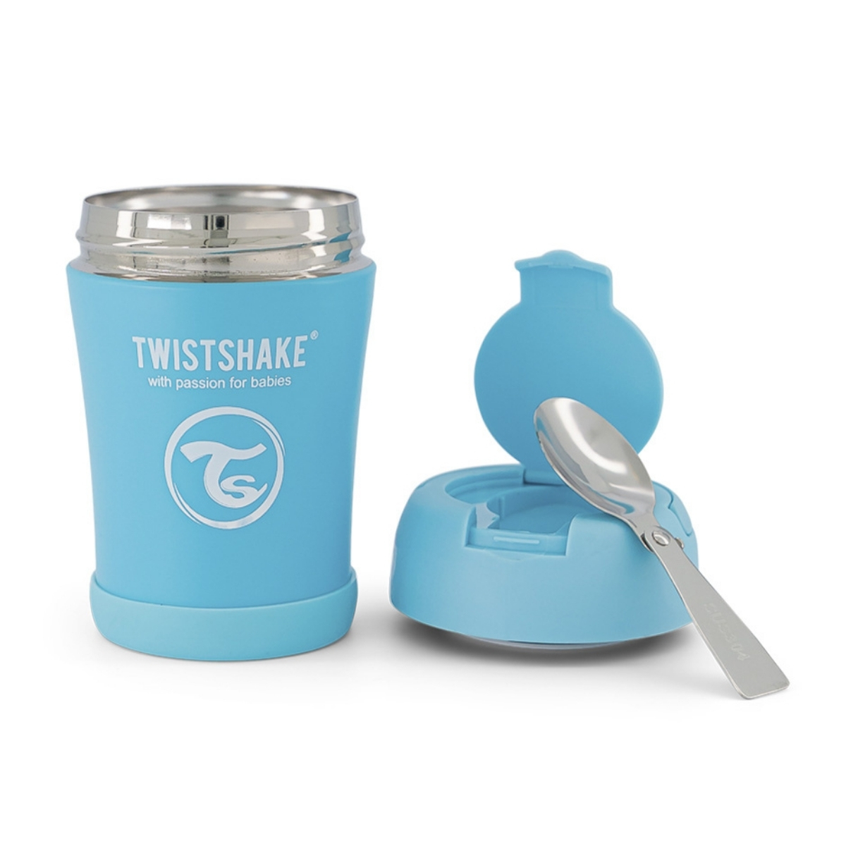 Foto 2 pulgar | Contenedor Térmico Twistshake 350 ml color Azul