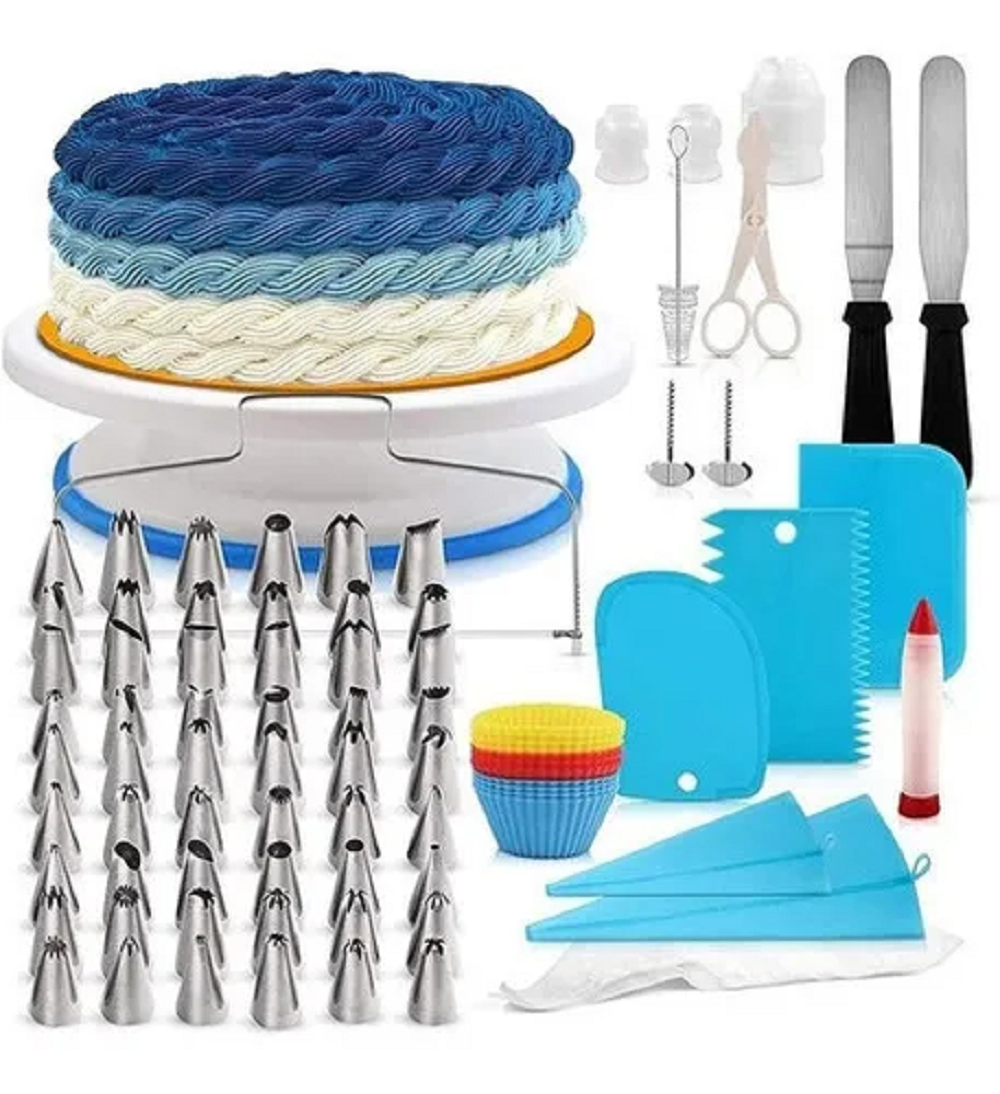 Kits de Decoración de Pasteles Malubero Multicolor con 106 Piezas