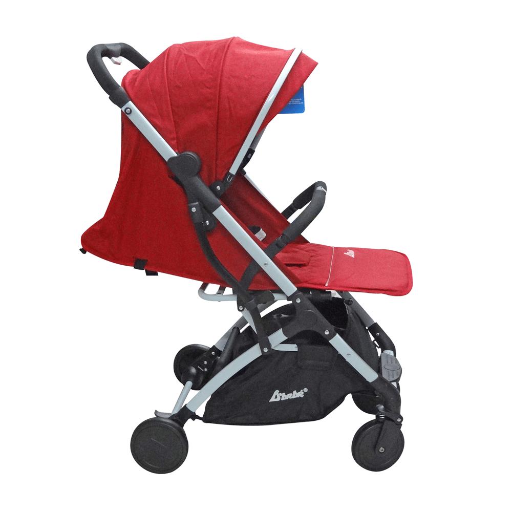 Foto 3 pulgar | Carriola Ultra Ligera Dbebe para Viaje Wing Compacta color Rojo
