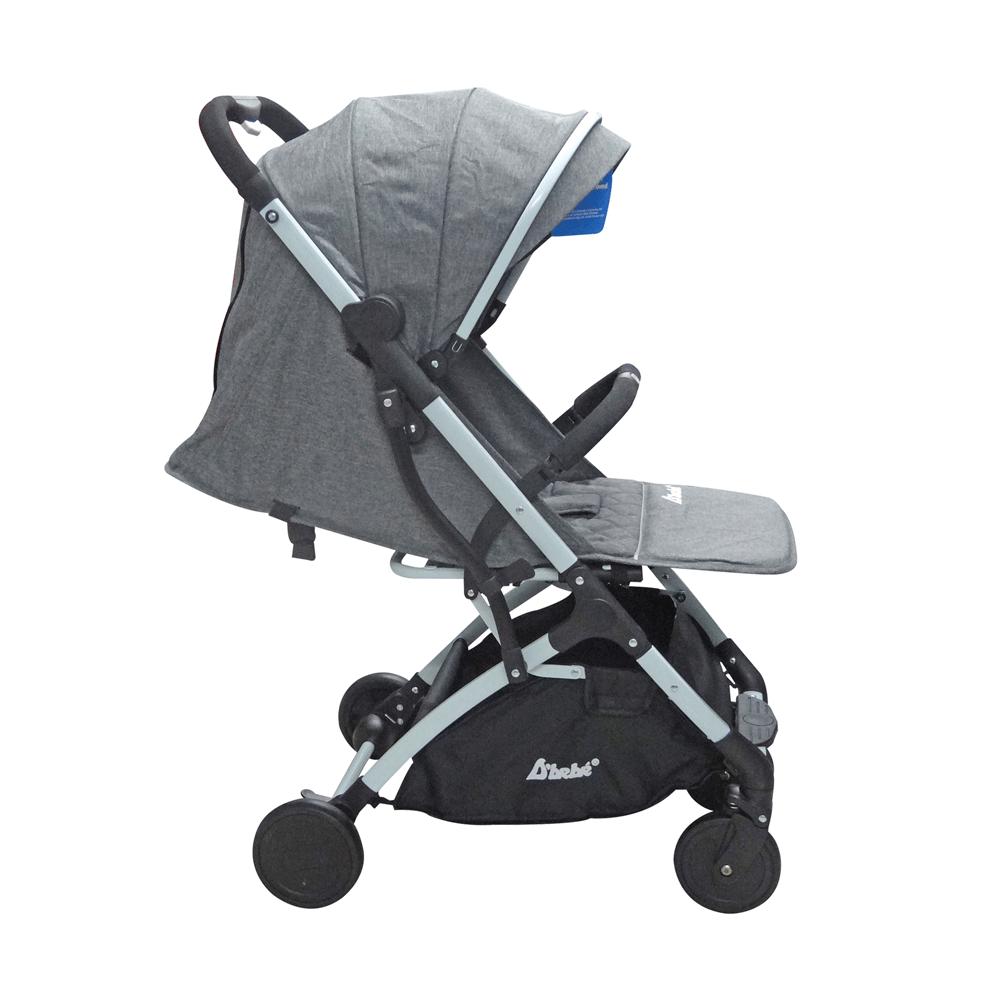 Foto 3 pulgar | Carriola Ultra Ligera Dbebe Para Viaje Wing Compacta color Gris