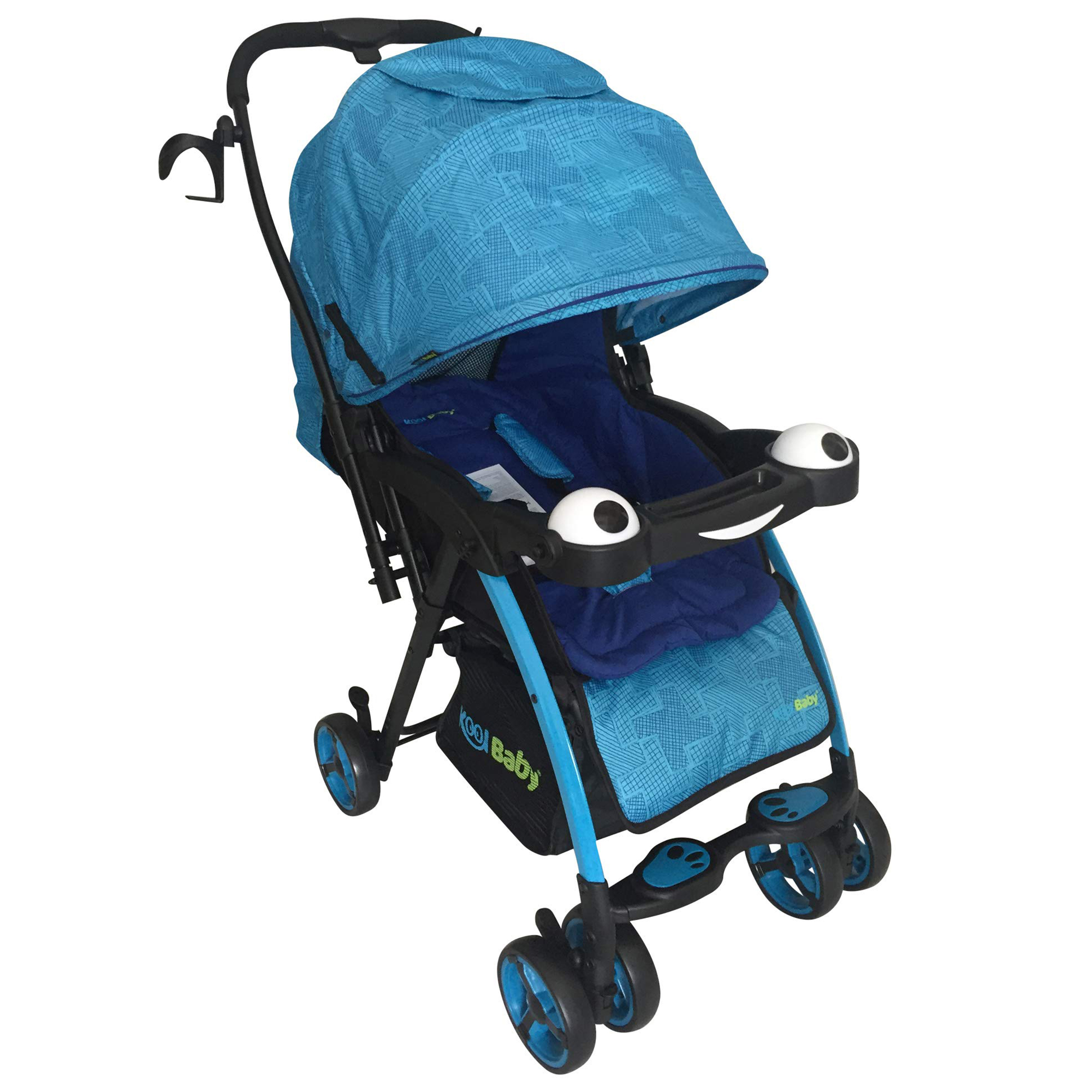 Carriola Plegable Aquila Car-102  color Azul