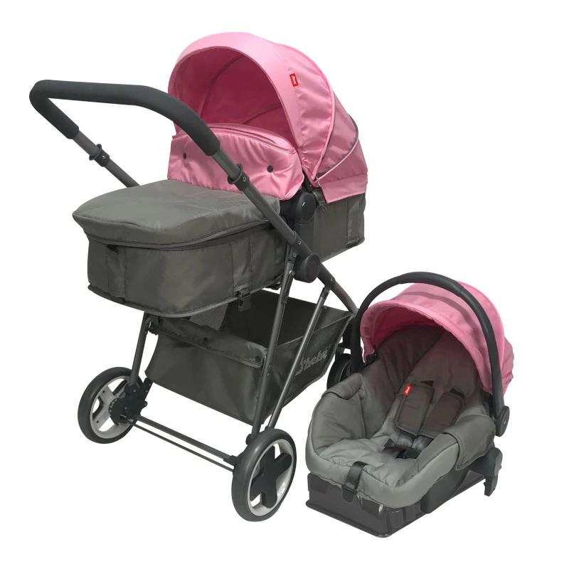 Carriola con Portabebé Travel System Queen Reversible