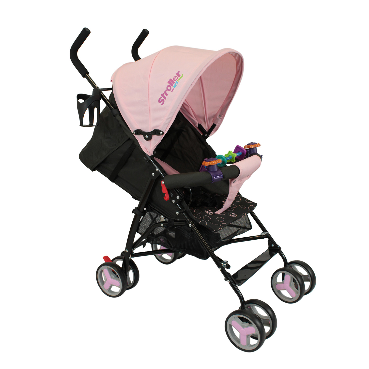 Carriola de Bastón Kool Baby Plegable Car-104 Rosa