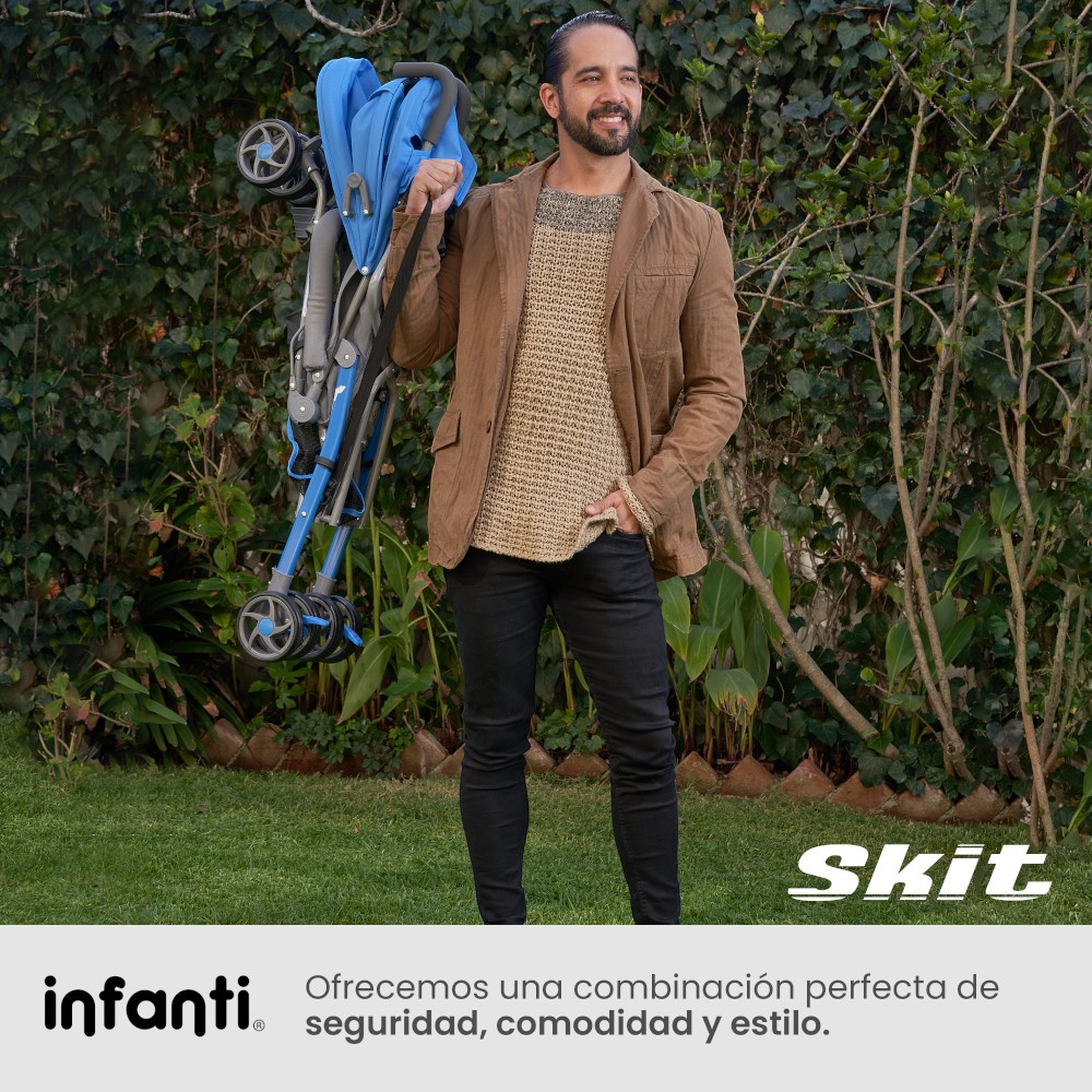 Foto 7 | Carriola de Bastón Infanti Skit Unicornio Ligera Y Portátil