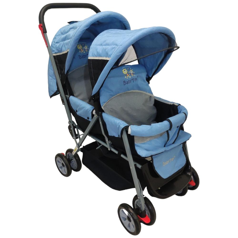 Carriola Plegable Baby Tek Pf2023 color Azul para Bebé