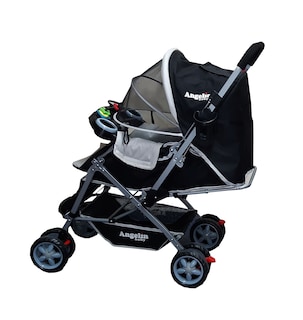 Foto 1 | Carriola Angelin Baby Asa Reversible Gris con Negro