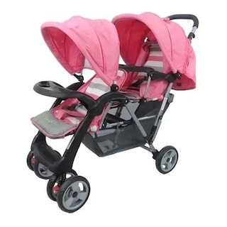 Foto 3 | Carriola Doble BABY TEK color Rosa