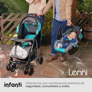 Foto 7 | Carriola Sistema De Viaje Infanti Lenni con Portabebé Roja