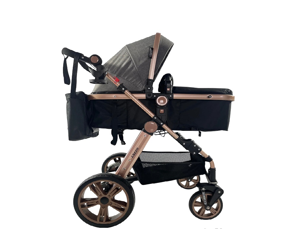 Foto 3 pulgar | Carriola con Asiento para Auto Infanti color Negro 2 Piezas