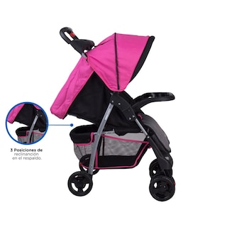 Foto 4 | Carriola para Bebé Infanti Lenni Plegable Rosa
