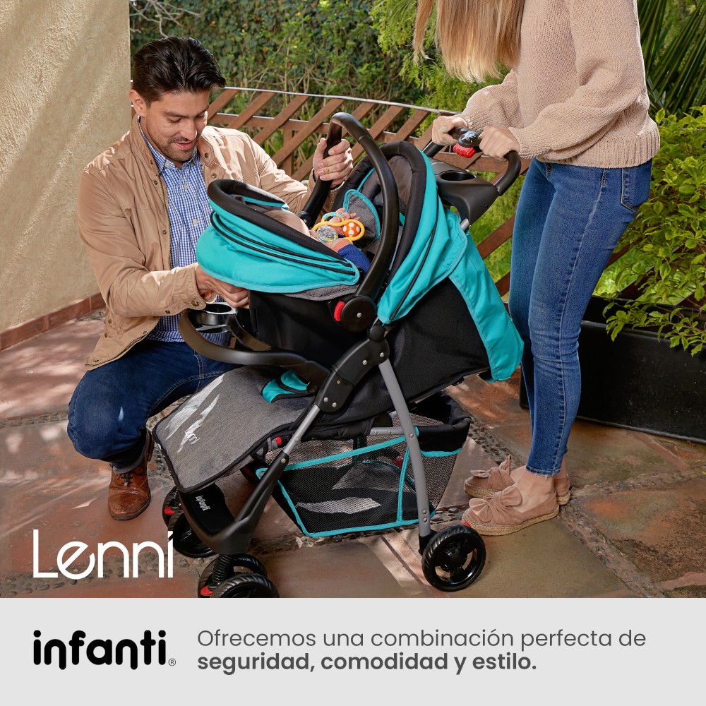 Foto 8 pulgar | Sistema de Viaje Infanti Lenni Fiucsa