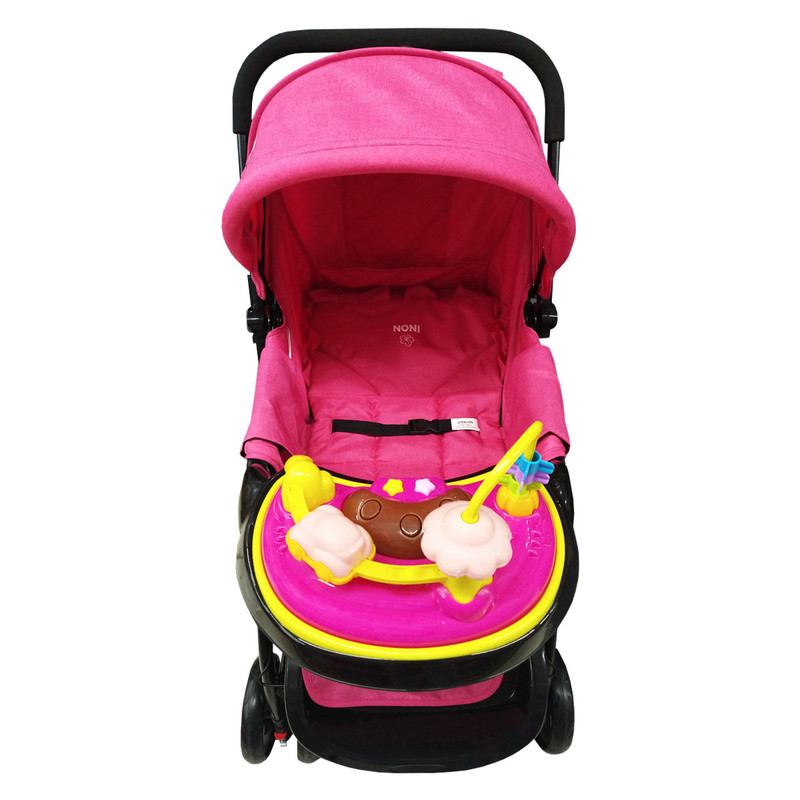 Carriola Angelin Baby con Charola Musical Rosa