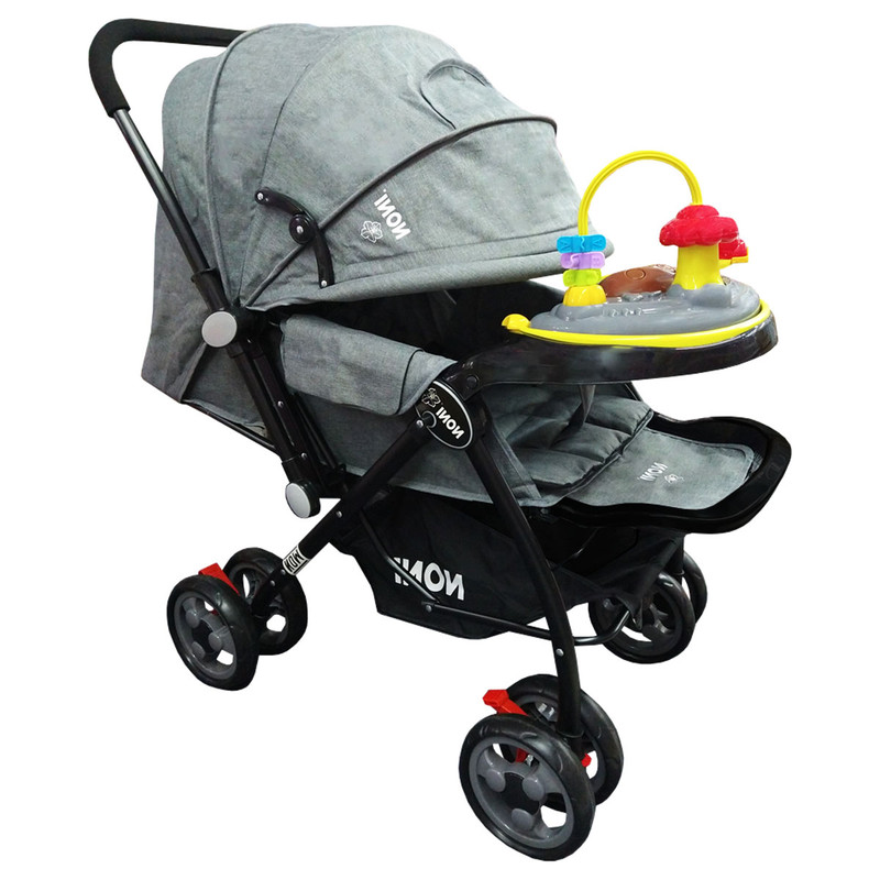 Foto 2 | Carriola Angelin Baby con Charola Musical Gris