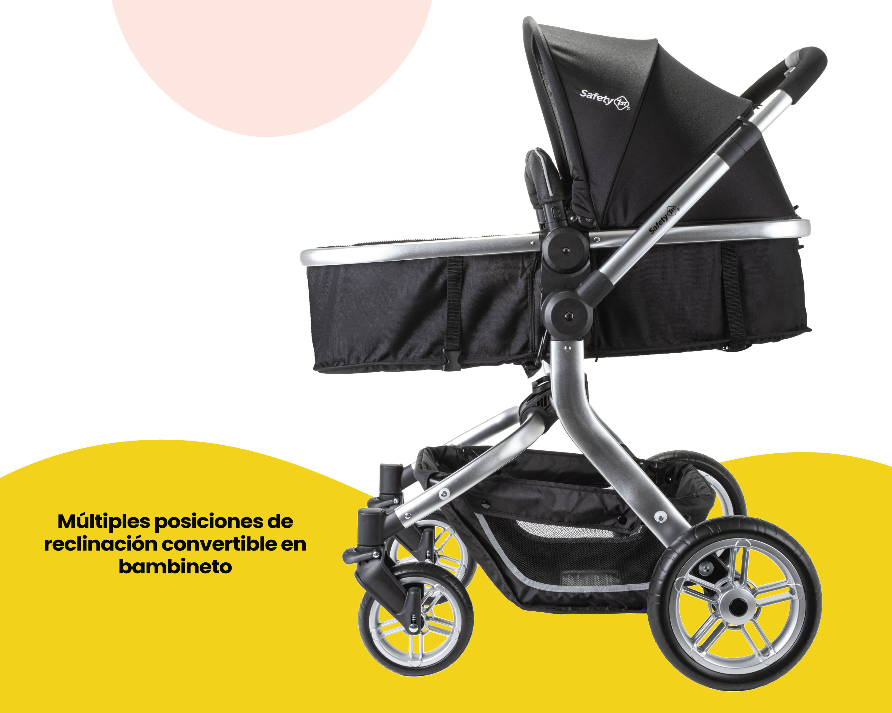 Foto 4 | Carriola Sistema de Viaje Safety 1st Legacy color Negro