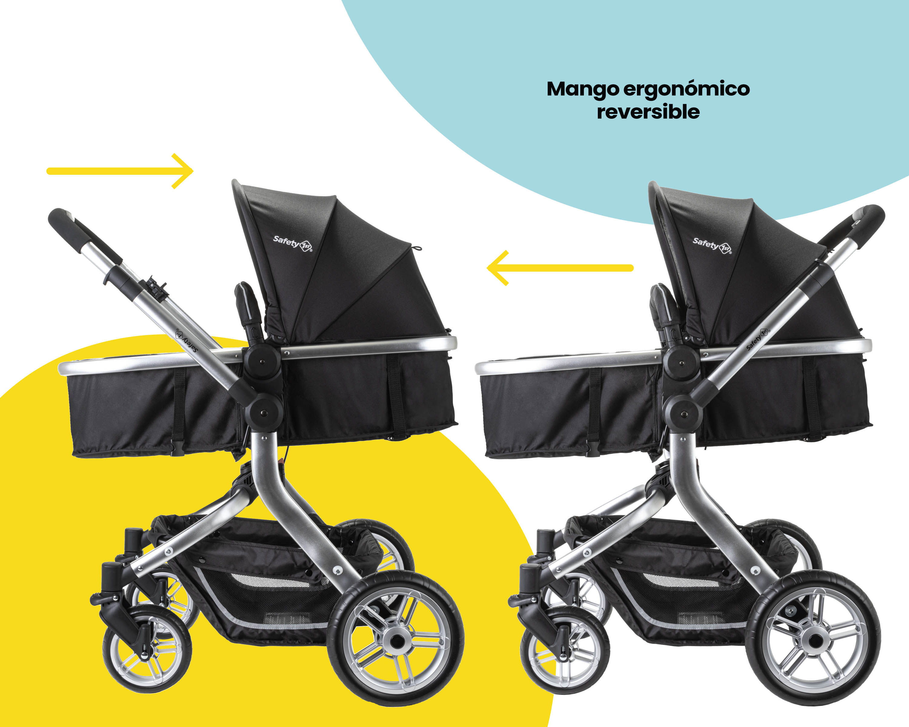 Foto 5 | Carriola Sistema de Viaje Safety 1st Legacy color Negro