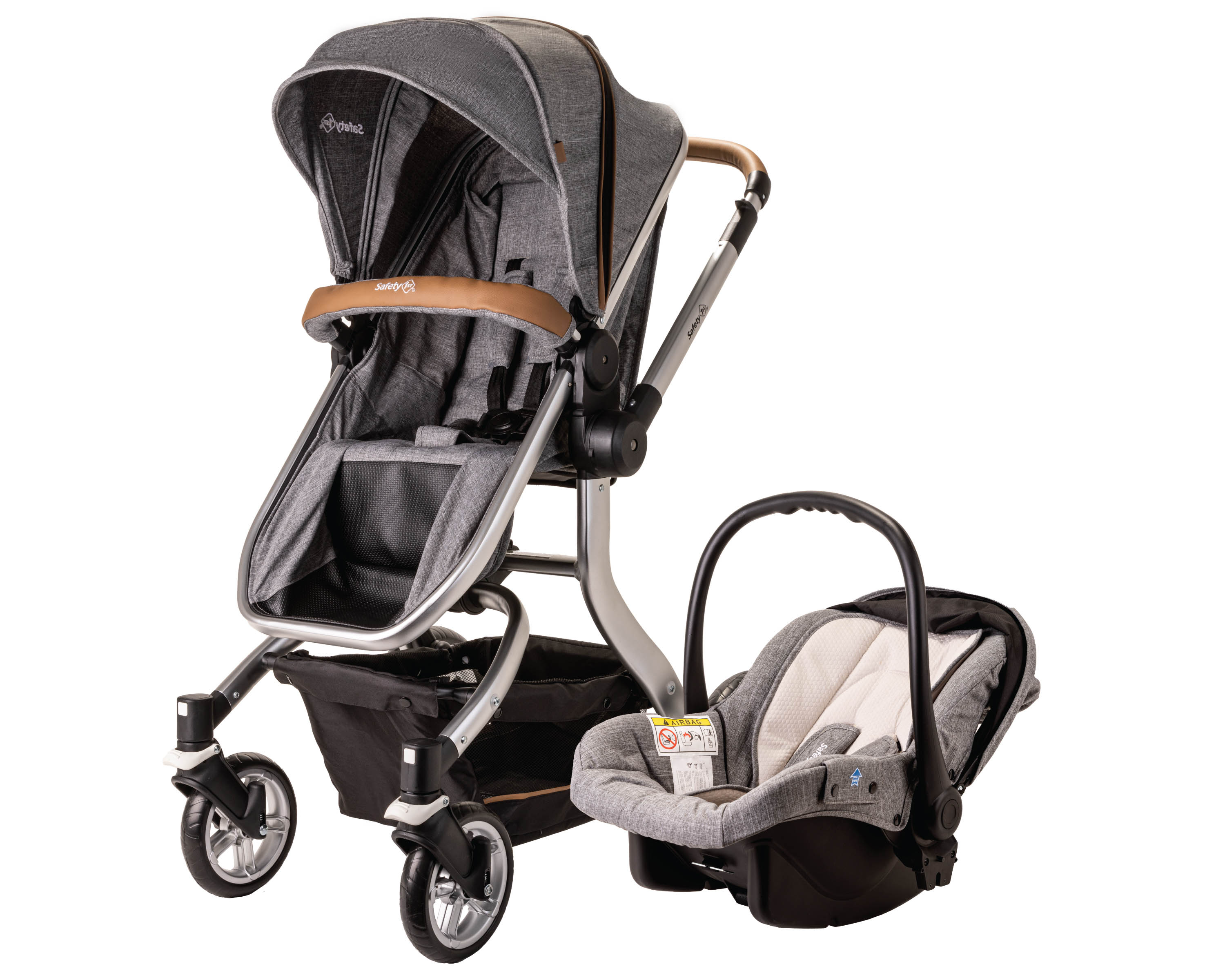 Carriola Safety 1st Sistema de Viaje Legacy Gris