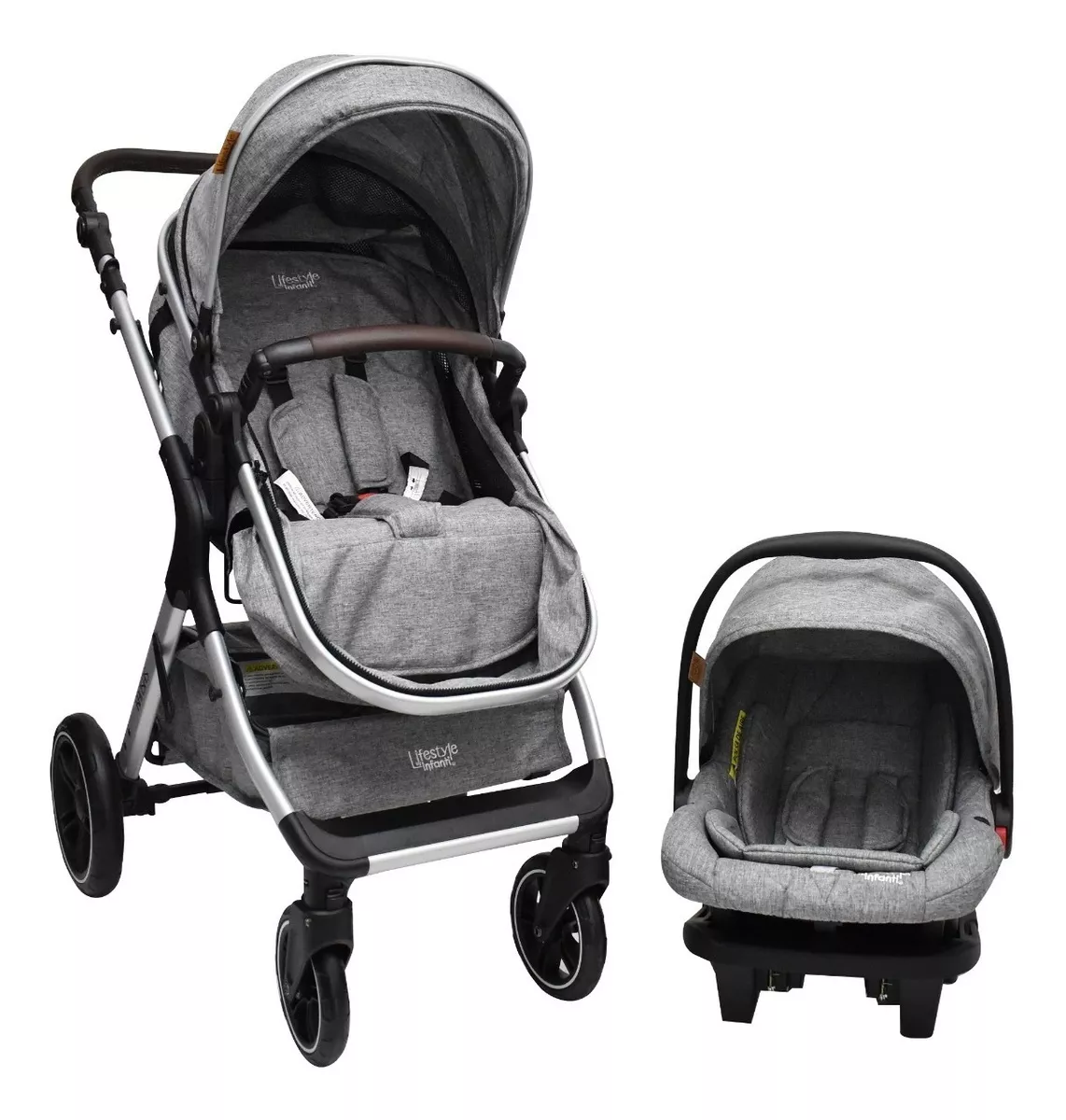 Foto 2 | Carriola de Bebé Lifestyle By Infanti 232QX1GRY color Gris Sistema de Viaje Kansas