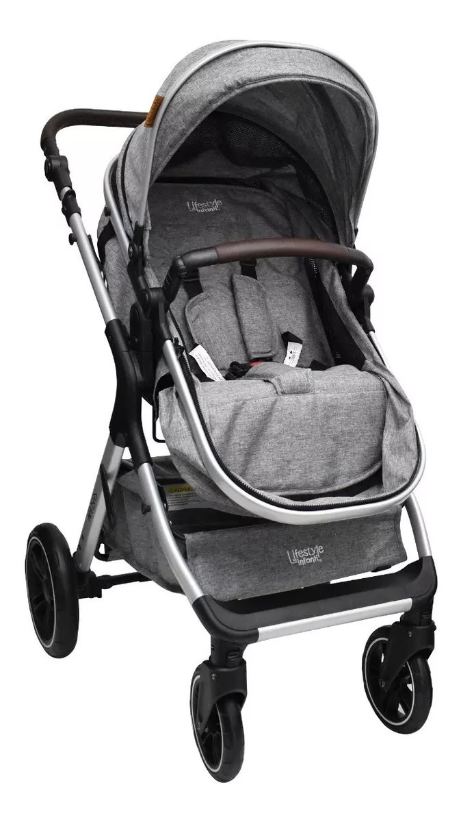 Foto 4 pulgar | Carriola de Bebé Lifestyle By Infanti 232QX1GRY color Gris Sistema de Viaje Kansas