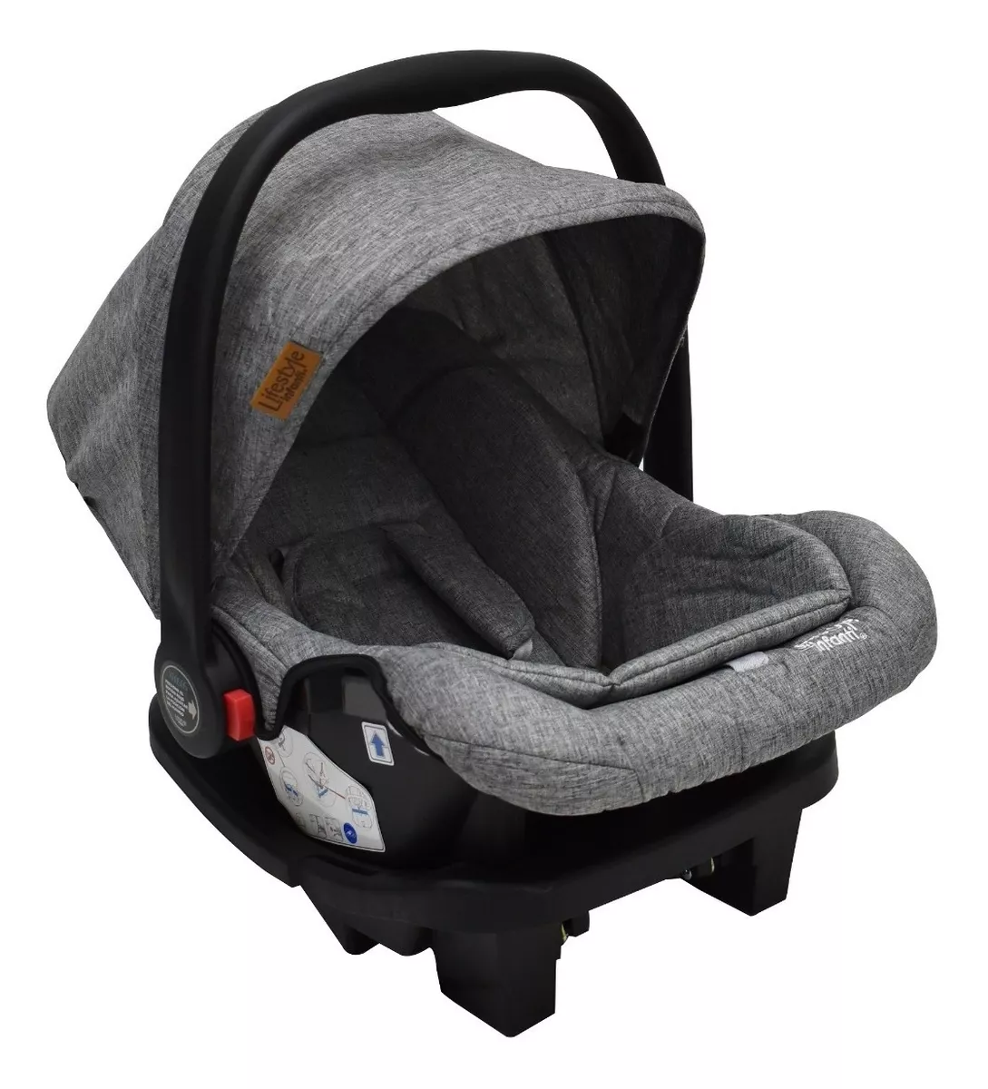 Foto 4 | Carriola de Bebé Lifestyle By Infanti 232QX1GRY color Gris Sistema de Viaje Kansas