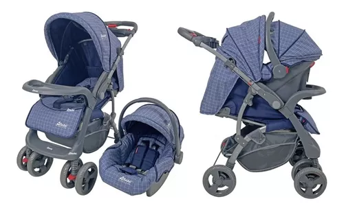 Foto 2 | Carriola Travel System D'bebé Aventura color Azul