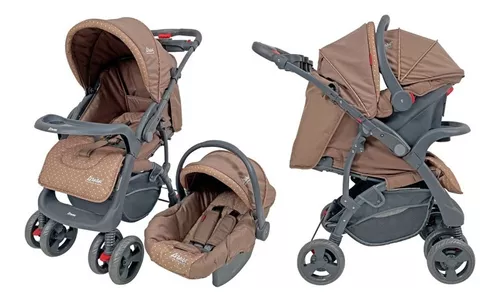 Foto 3 pulgar | Carriola D'bebé Travel System Aventura color Beige