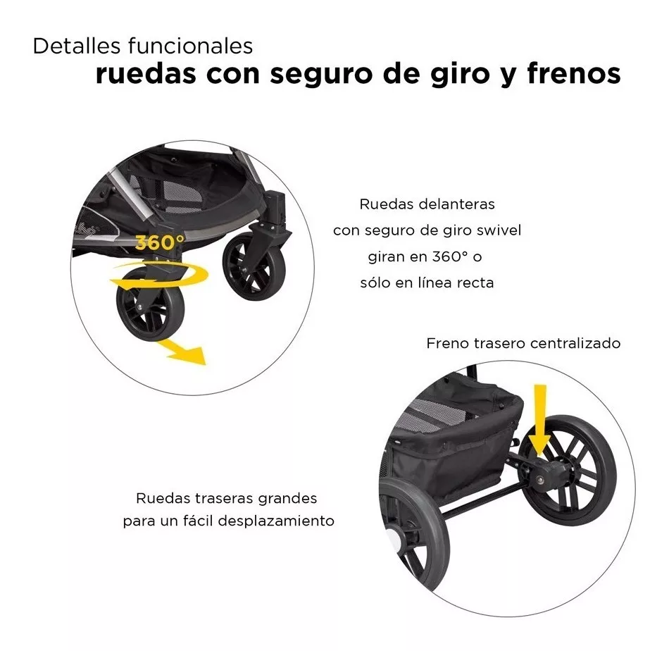 Foto 6 | Carriola D'bebé Travel System Crown color Rojo