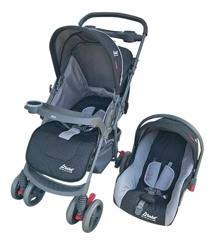 Foto 2 pulgar | Carriola D'bebé Travel System Star Baby color Negro