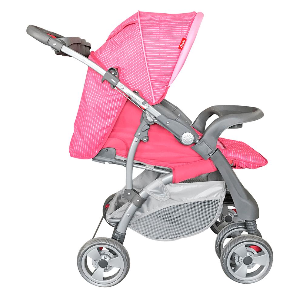 Foto 4 pulgar | Carriola D'bebé Travel System Aventura color Rosa