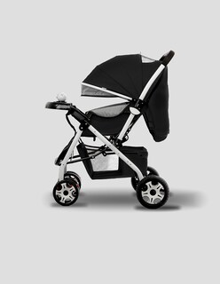 Foto 4 | Carriola Plegable Aoku Baby Ultra Premium Negro