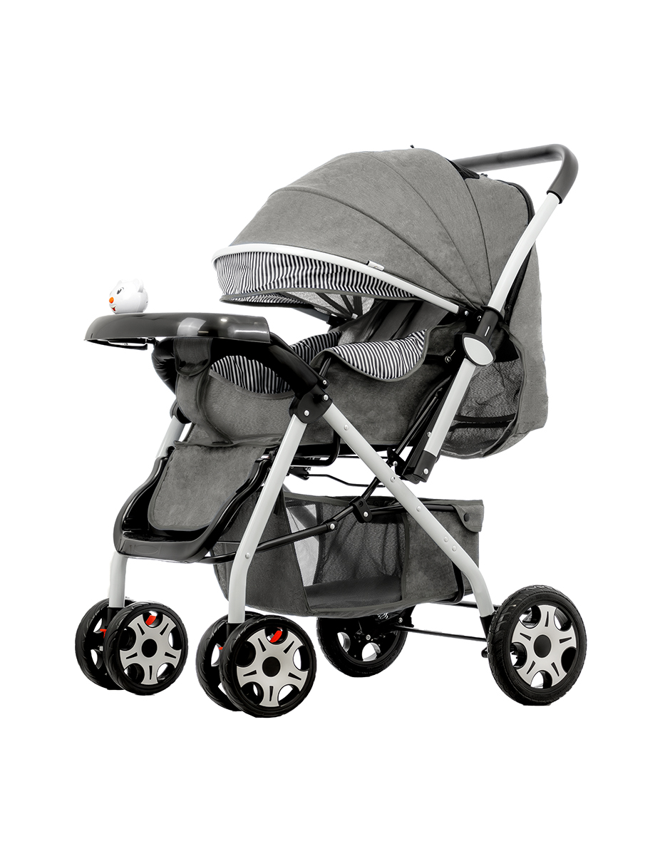 Foto 1 | Carriola Plegable Aoku Baby Ultra Premium Gris