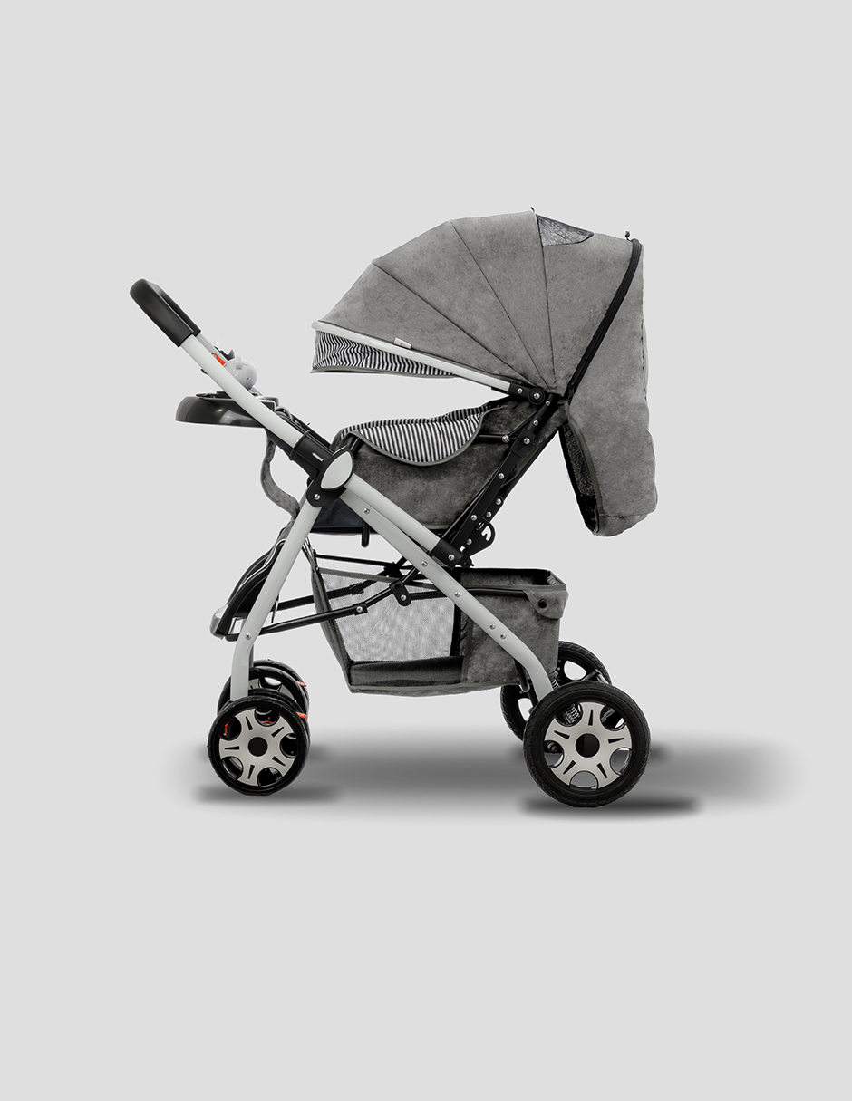 Foto 2 | Carriola Plegable Aoku Baby Ultra Premium Gris