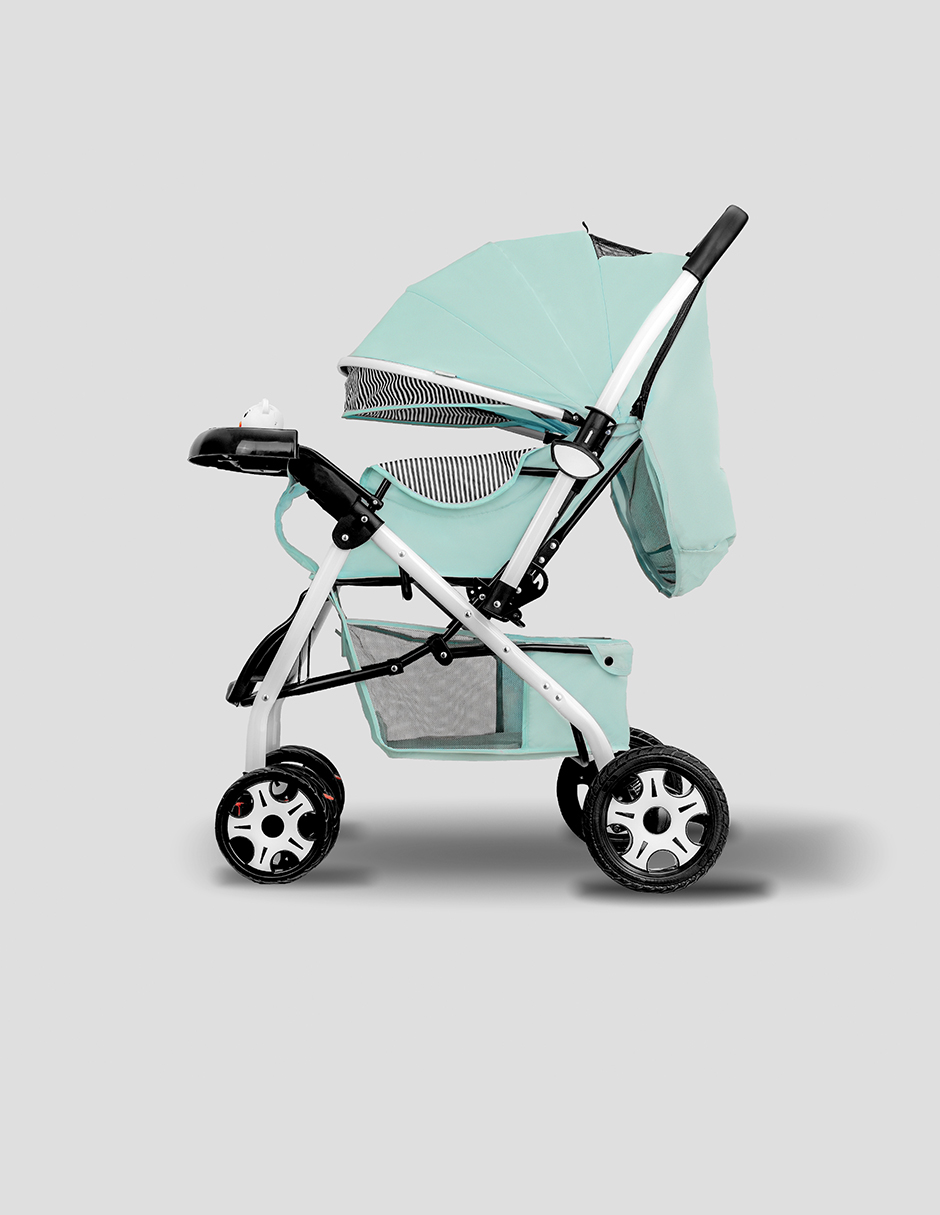 Foto 4 | Carriola Plegable Aoku Baby Ultra Premium Azul