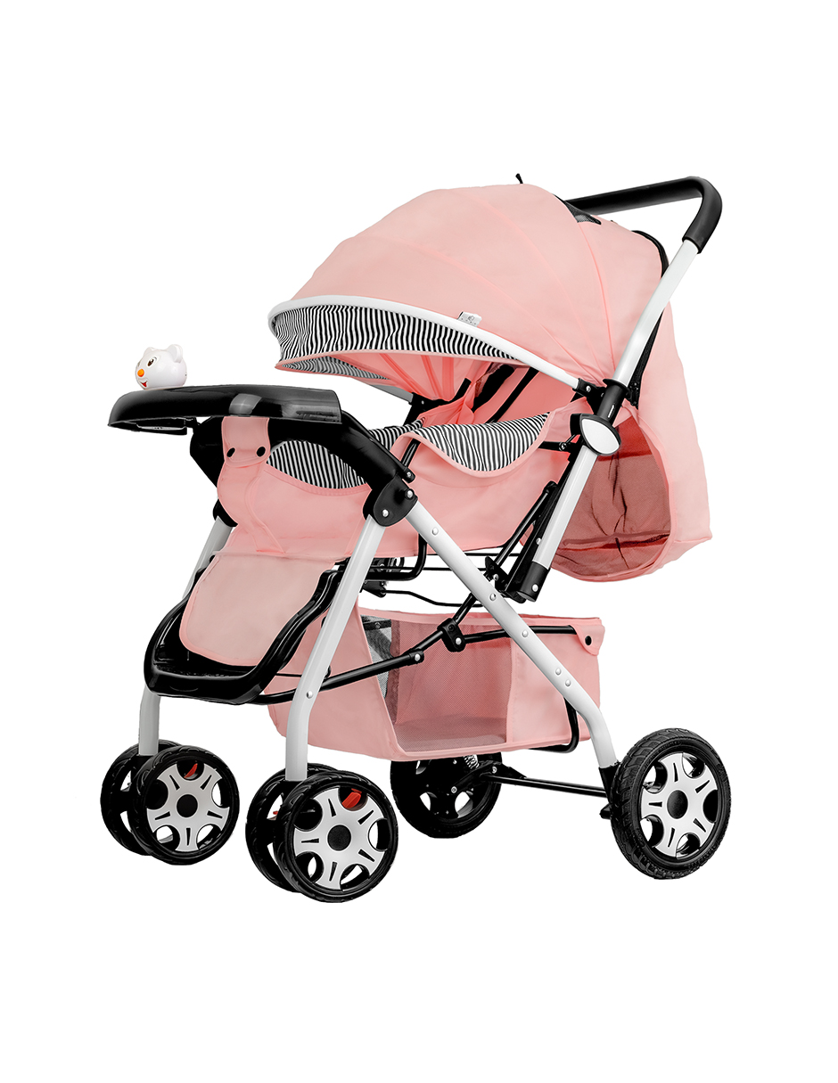 Foto 1 | Carriola Plegable Aoku Baby Ultra Premium  Rosa