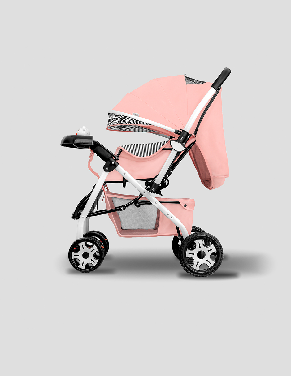 Foto 4 | Carriola Plegable Aoku Baby Ultra Premium  Rosa