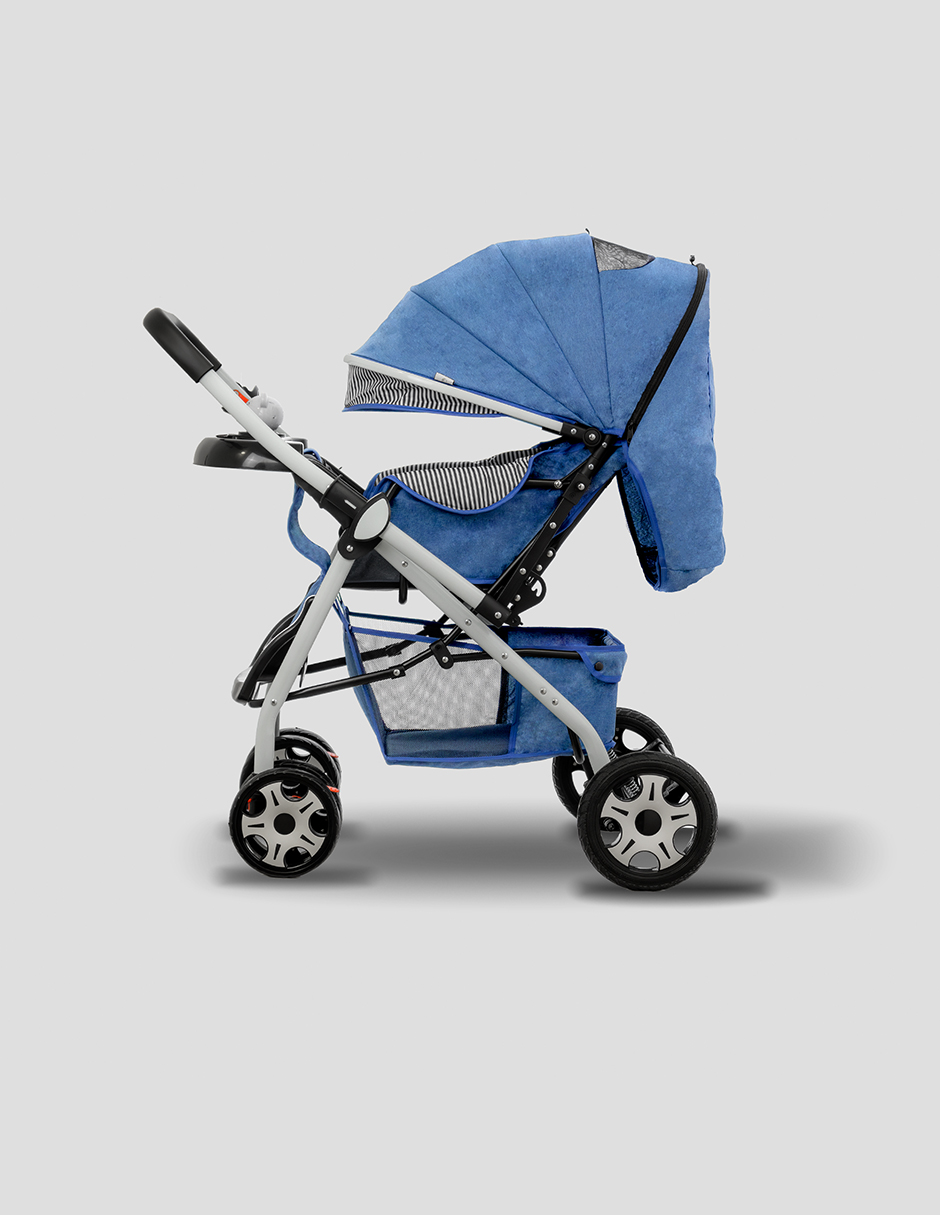 Foto 3 | Carriola Plegable Aoku Baby Ultra Premium color Azul