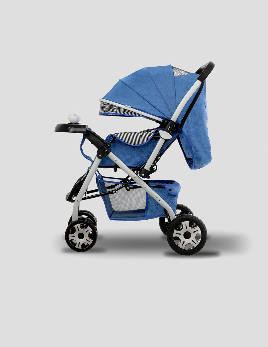 Foto 4 | Carriola Plegable Aoku Baby Ultra Premium color Azul