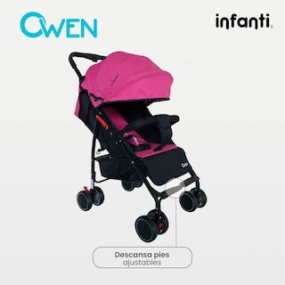 Foto 5 | Carriola Owen Infanti Compacta y Plegable Rosa