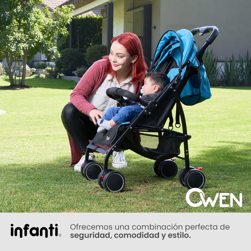Foto 7 | Carriola Owen Infanti Compacta y Plegable Gris