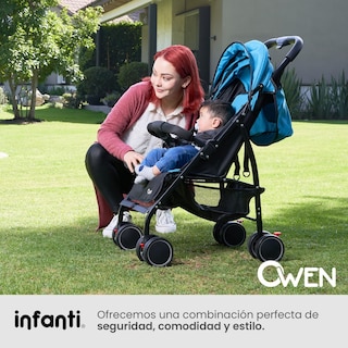 Foto 7 | Carriola Owen Infanti Compacta y Plegable Gris