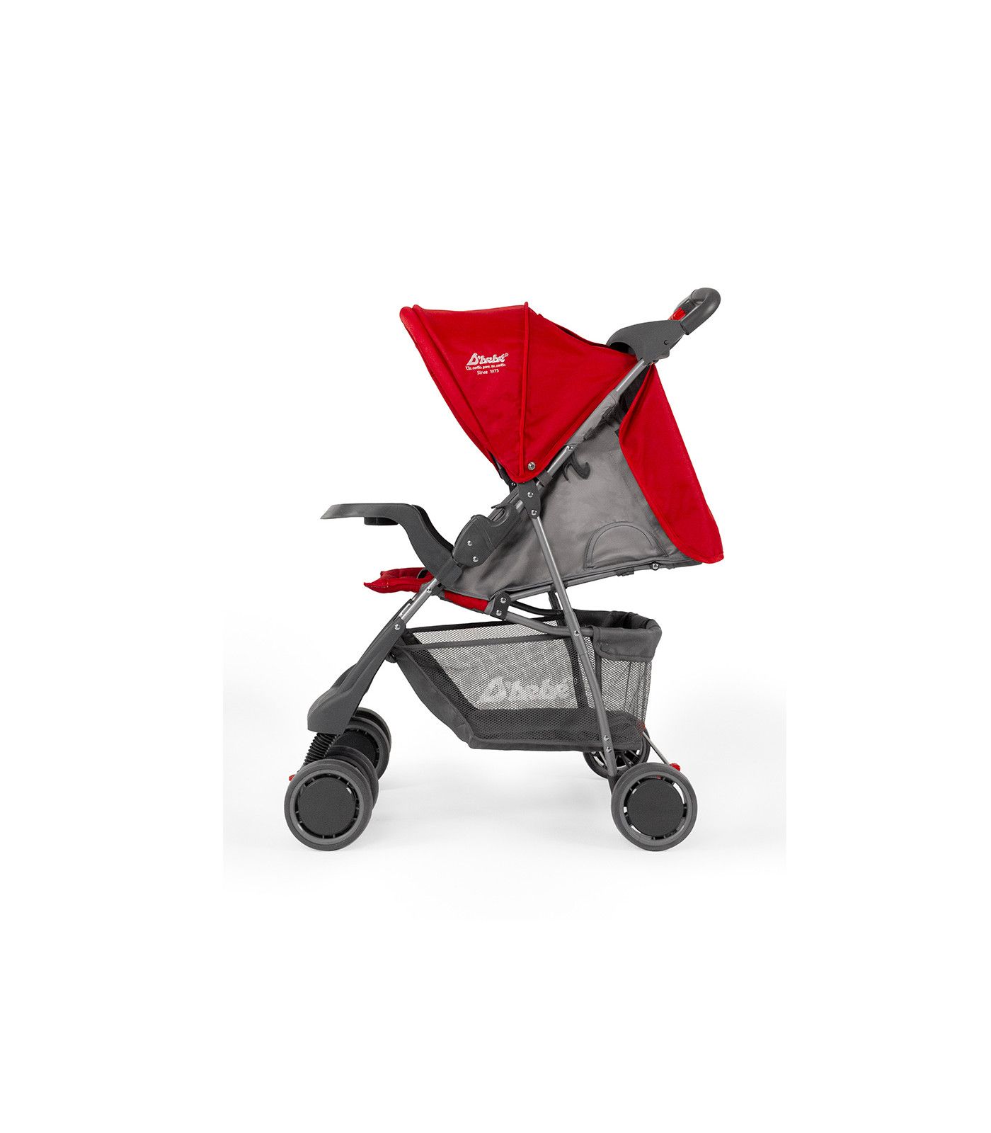 Foto 8 | Carriola D bebé CITI-2023 Ultra Plegable con Charola 6 a 24 Meses 15 KG Rojo