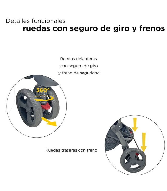 Foto 7 | Carriola para Bebé + Autoasiento Dbebé Reversible y Reclinable Azul