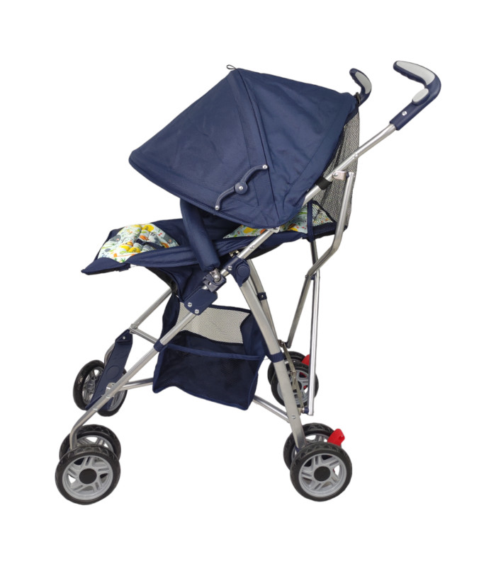 Foto 5 | Carriola Para Bebe De Baston 502B Compacta,plegable,ligera,reclinable Azul