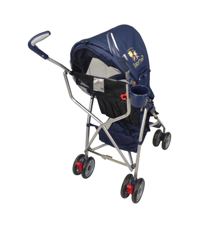 Foto 6 | Carriola Para Bebe De Baston 502B Compacta,plegable,ligera,reclinable Azul