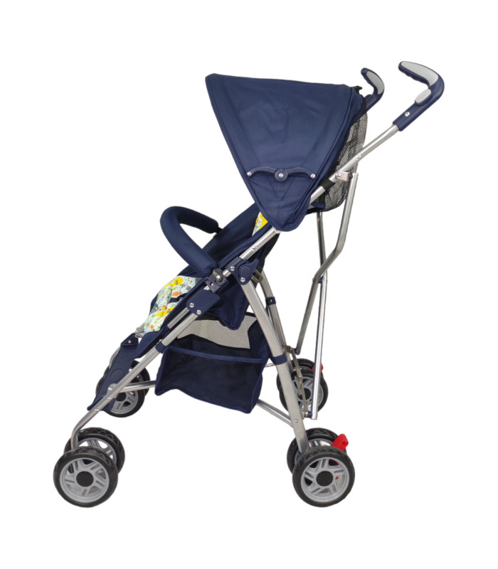 Foto 8 | Carriola Para Bebe De Baston 502B Compacta,plegable,ligera,reclinable Azul