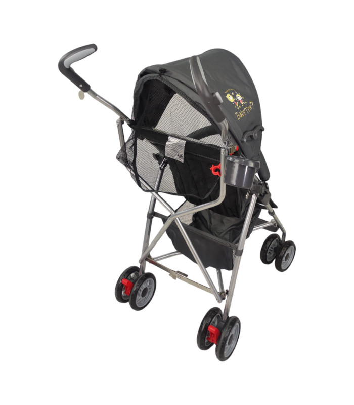 Foto 6 | Carriola Para Bebe De Baston 502B Compacta,plegable,ligera,reclinable Gris