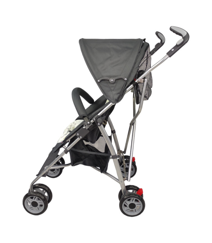 Foto 8 | Carriola Para Bebe De Baston 502B Compacta,plegable,ligera,reclinable Gris