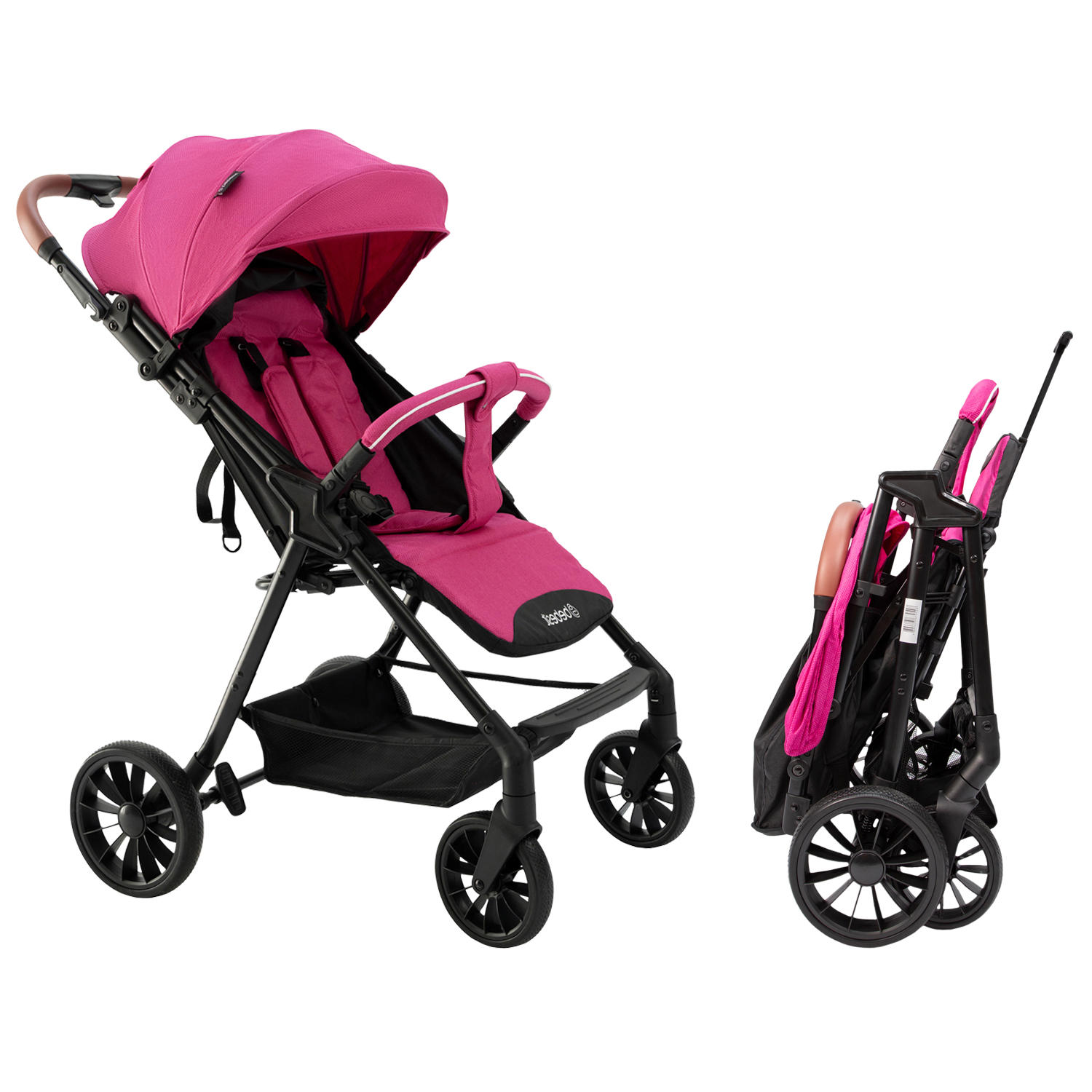 Carriola Bebesit Sprint Carriola De Baston Plegable Paseo Color Rosa