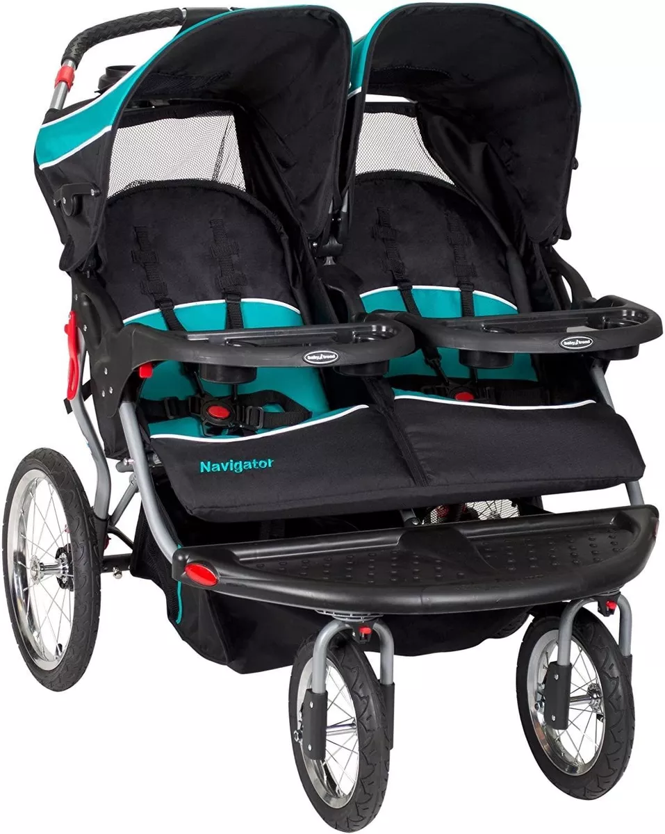 Carriola Doble Baby Trend Navigator Llantas de Aire