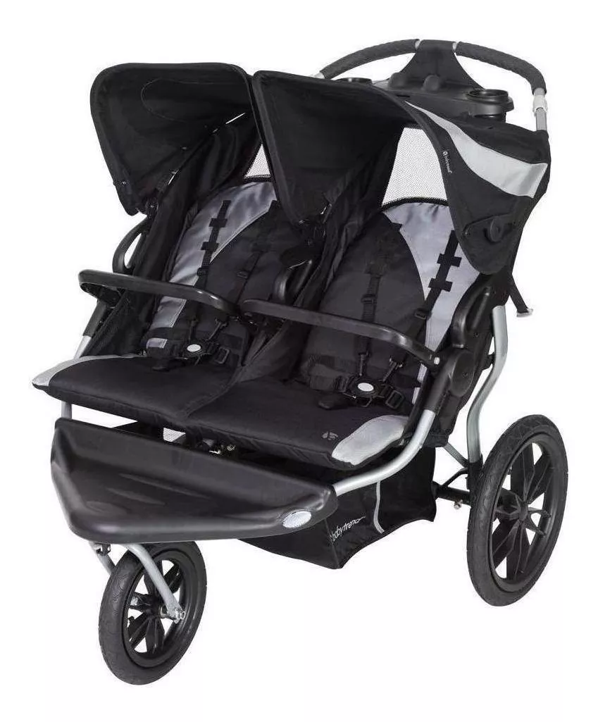 Foto 1 | Carriola Doble Baby Trend Navigator Llantas de Aire